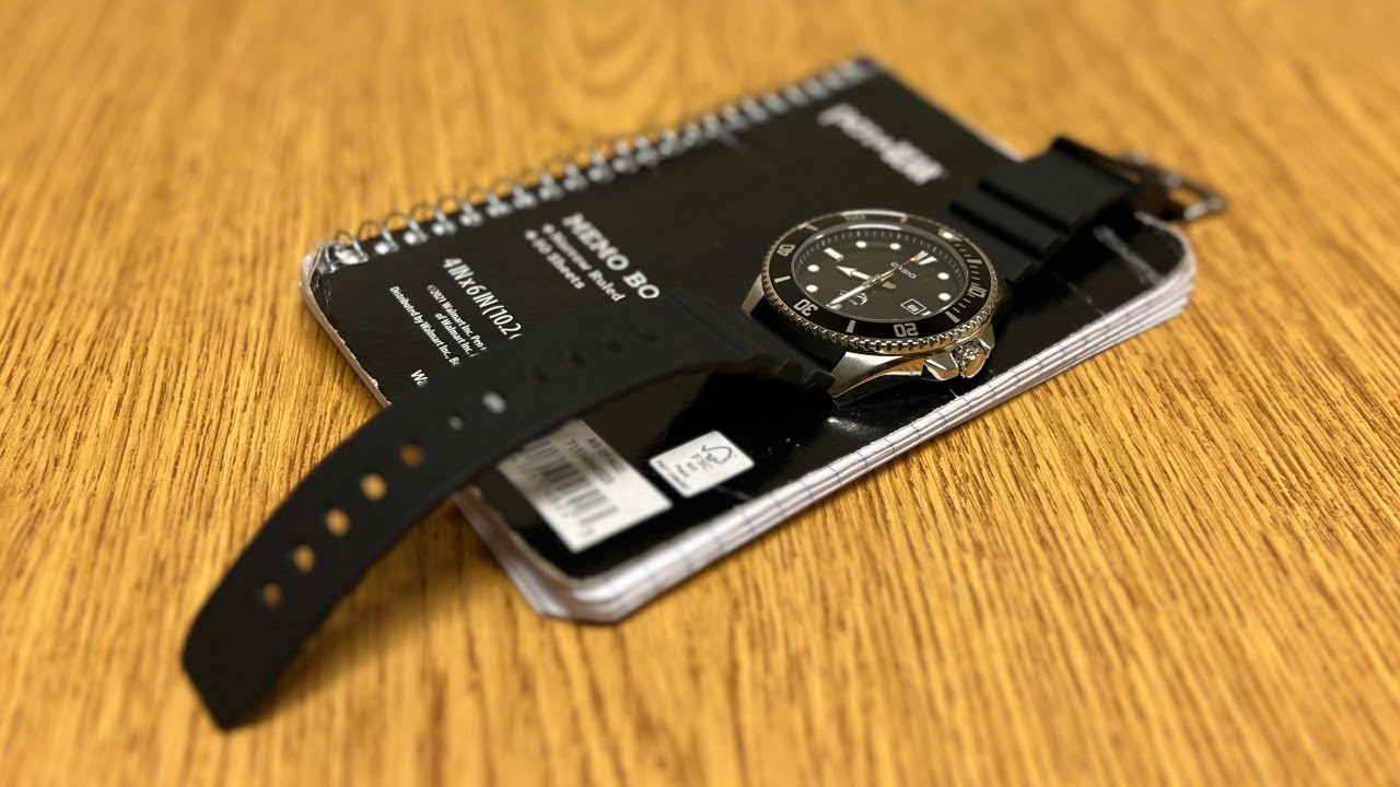 change habits with a watch and a notebook