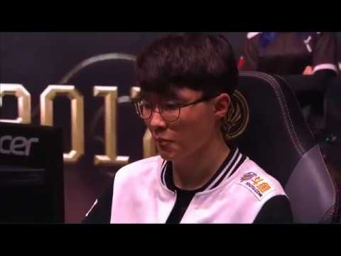 G2 (Expect Renekton) VS SKT (Huni Galio) Highlights - 2017 MSI Group Stage D1