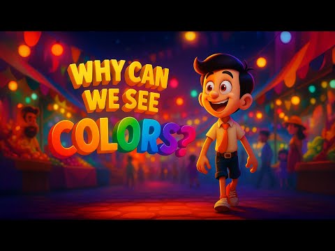 Why can we see Colors? | #aumsum #kids #education #science