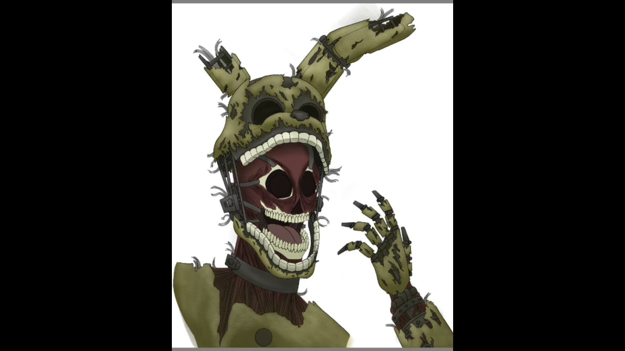 Dibujando a Springtrap ( William Afton ) —  Five Nights at Freddy's 3  —