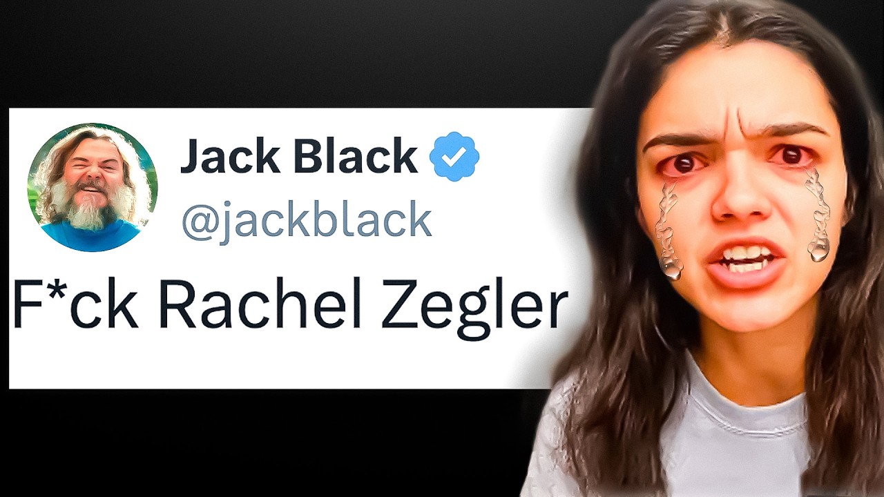 Rachel Zegler HUMILIATED After Jack Black Roasts Her..