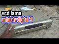 Can Old VCDs Be Used For Digital TV