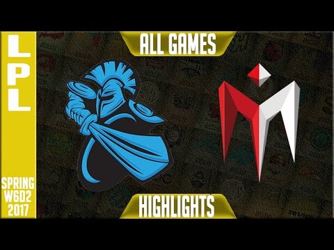 Newbee vs IMay Highlights All Games - LPL Spring 2017 Week 6 Day 2 - NB vs IM All Games
