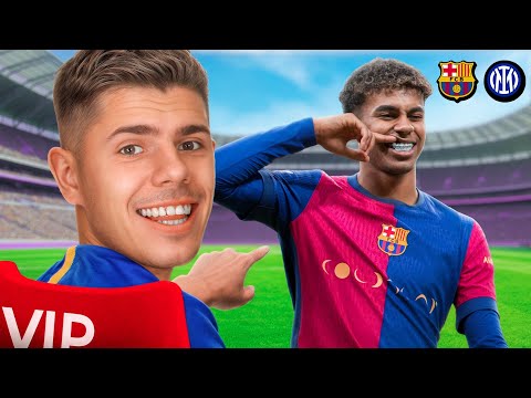 DOSTAŁEM BILET VIP, aby OBEJRZEĆ MECZ YAMALA 🔥