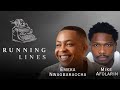 Mike Afolarin Emeka Nwagbaraocha Running Lines
