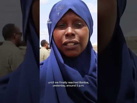 Thousands flee drought in Somalia amid sharp aid decline | AJ #shorts