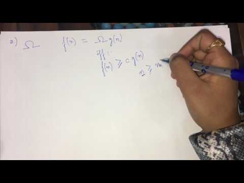 Assymptotic notations | Theta, Omega, Big Oh notations
