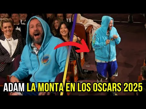 Lo que Pasó con ADAM SANDLER en los Oscars 2025 en ESPAÑOL