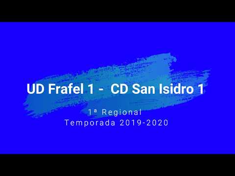 UD Frafel 1 - 1 CD San Isidro (Regional)
