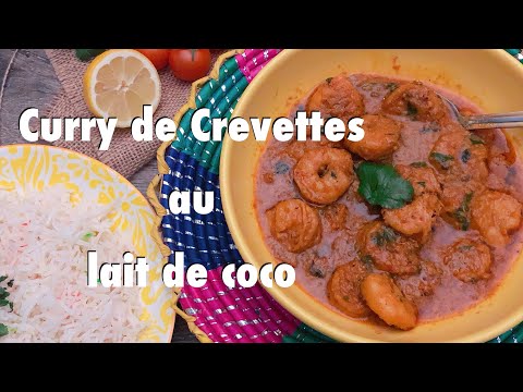 Curry de Crevettes au Lait de Coco