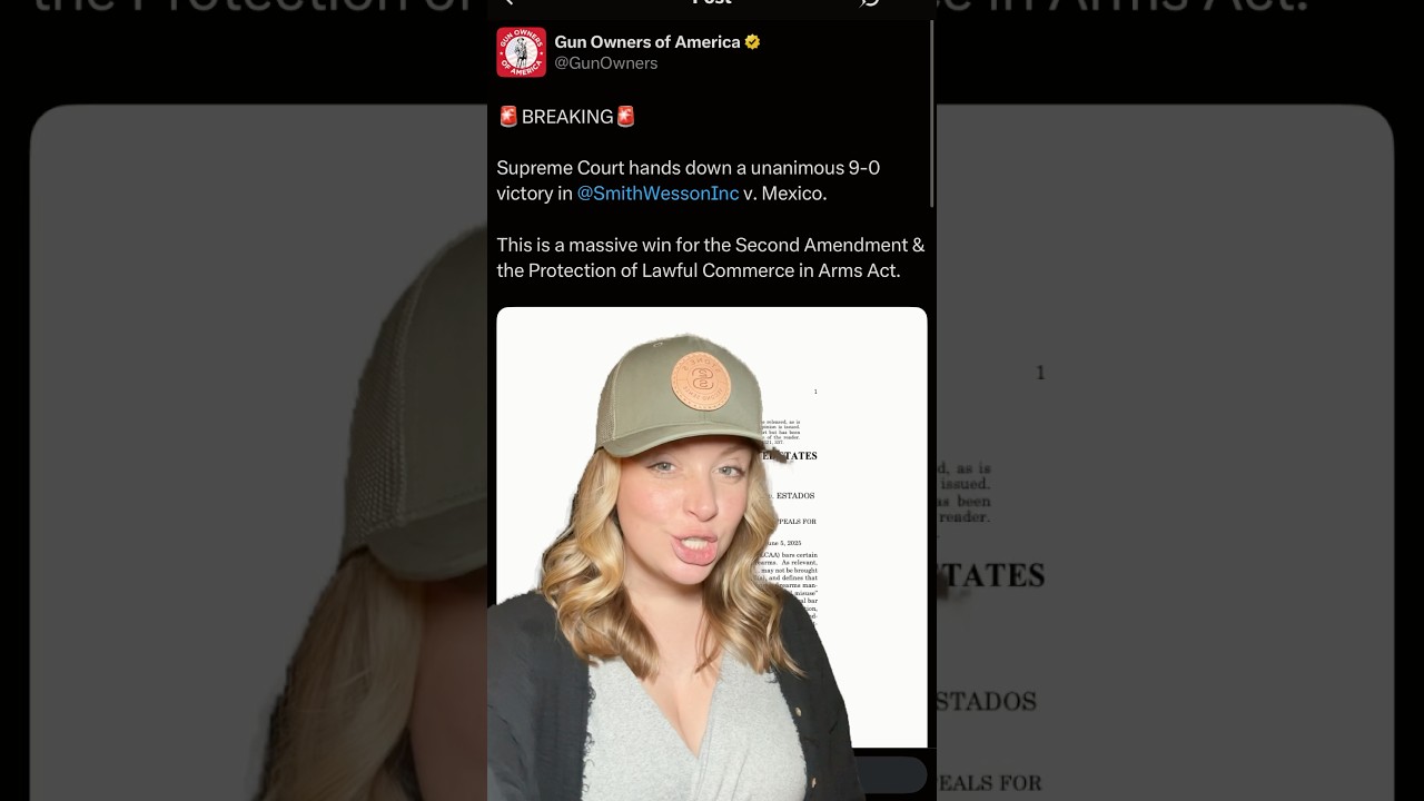 SCOTUS Just Handed Down HUGE 2A WIN #2ndamendment #shortsfeed #shortsvideo #shorts
