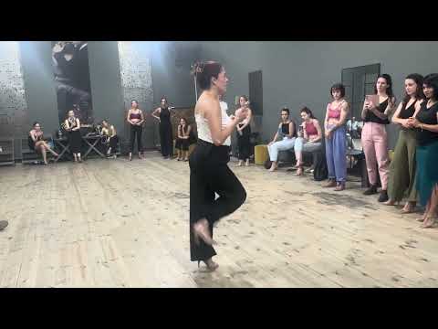 Vanessa Villalba: tango lessons. Buenos Aires. January 2026