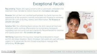 ESTs: Welcome to Hand & Stone Esthetics