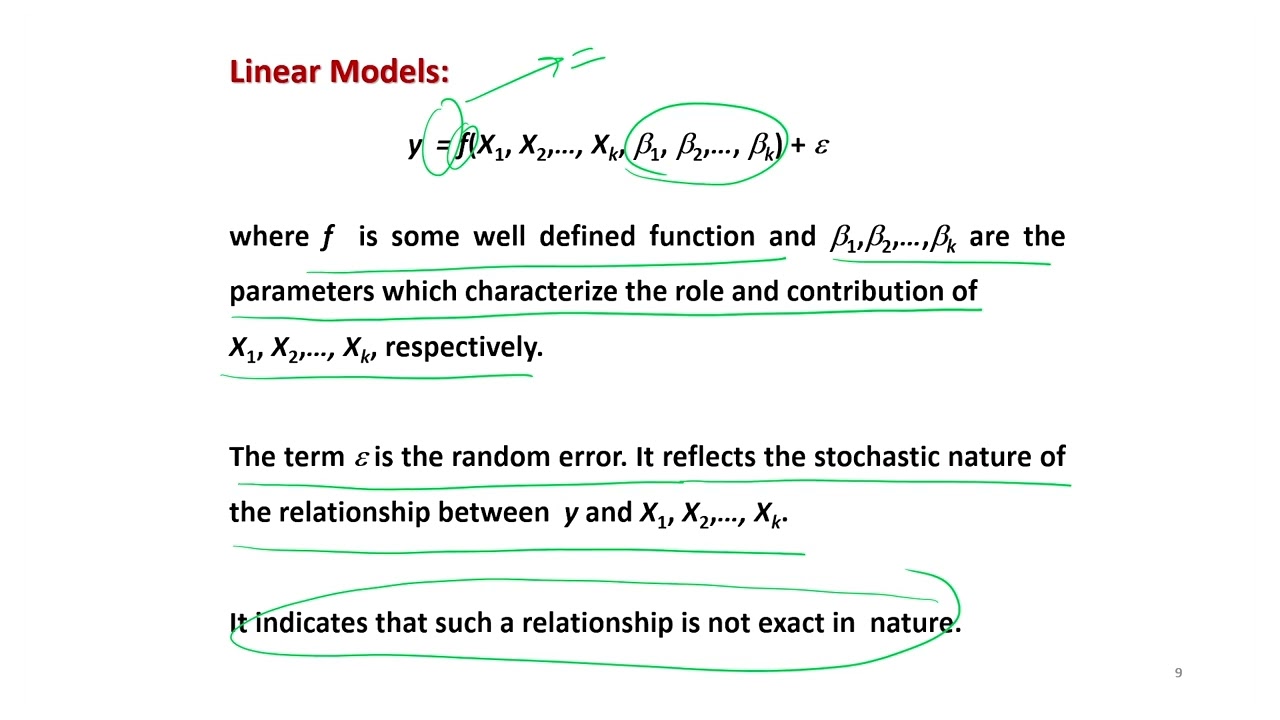Lecture 37 :  Multiple Linear Regression Analysis: Introduction and Basic Concepts