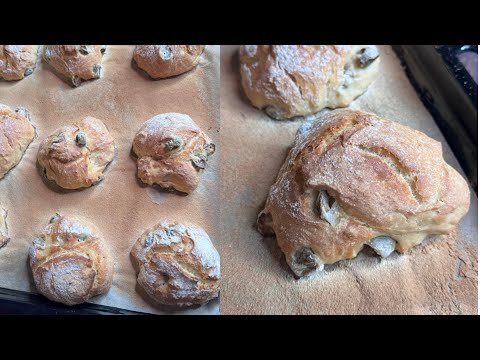 PANINI SENZA IMPASTO AL CUCCHIAIO con OLIVE‼️Croccanti e Soffici come nuvole🥰