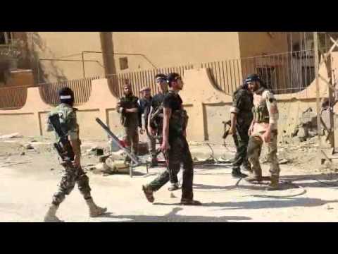 استهداف فرع أمن الدولة بصاروخ محلي الصنع من قبل لواء القعقاع 112 وجبهة القعقاع الإسلامية في دير الزور