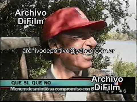Reportaje a Carlos Saul Menem sobre si se casa con Cecilia Bolocco 2 - DiFilm (2000)