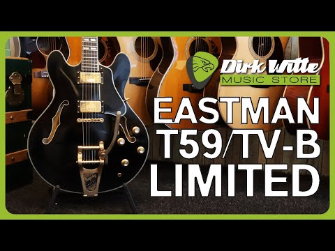 Eastman T59/TV-B Vintage Black Limited image 13