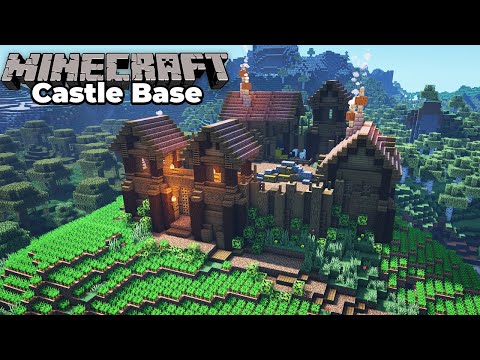 fWhip - How to build an Awesome Wooden Castle for Minecraft 1.15 Survival