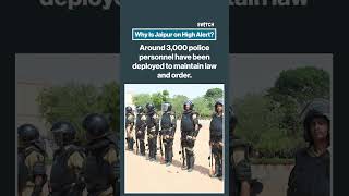 Why is Jaipur on high alert?  #Jaipur #Rajasthan #NewsUpdate