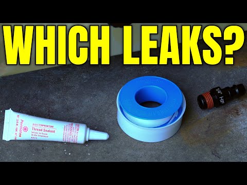 Air Hose Fitting Installation: Thread Sealer VS Teflon Tape VS Pre-Applied