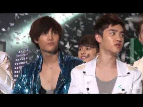120829 KaiSoo - RUN TO YOU @ Music Bank SKY Festival