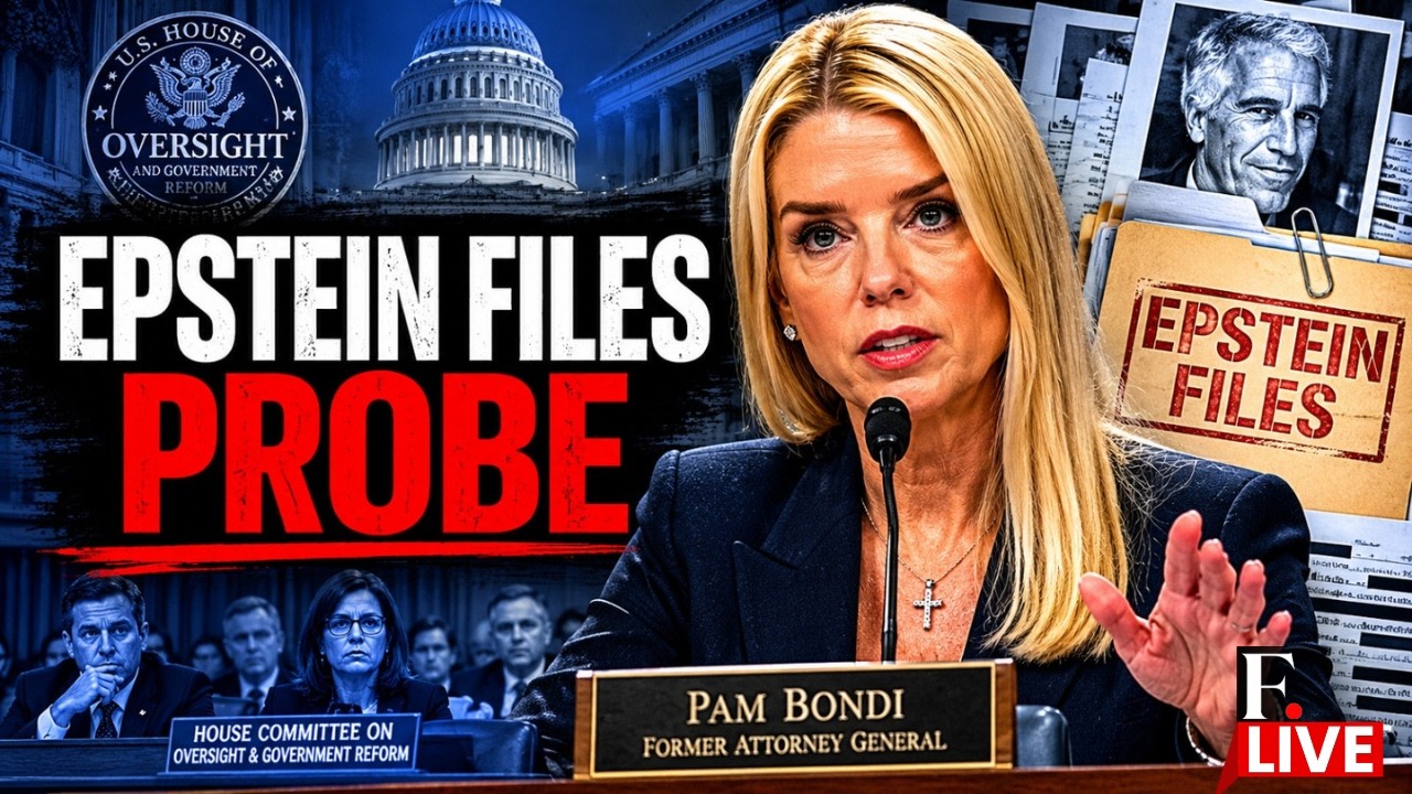 LIVE: Former Attorney General Pam Bondi Questioned on DOJ’s Epstein Files Handling | N18G