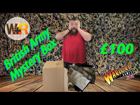 UNBOXING The Warlord Games British Army MYSTERY Box 2025!