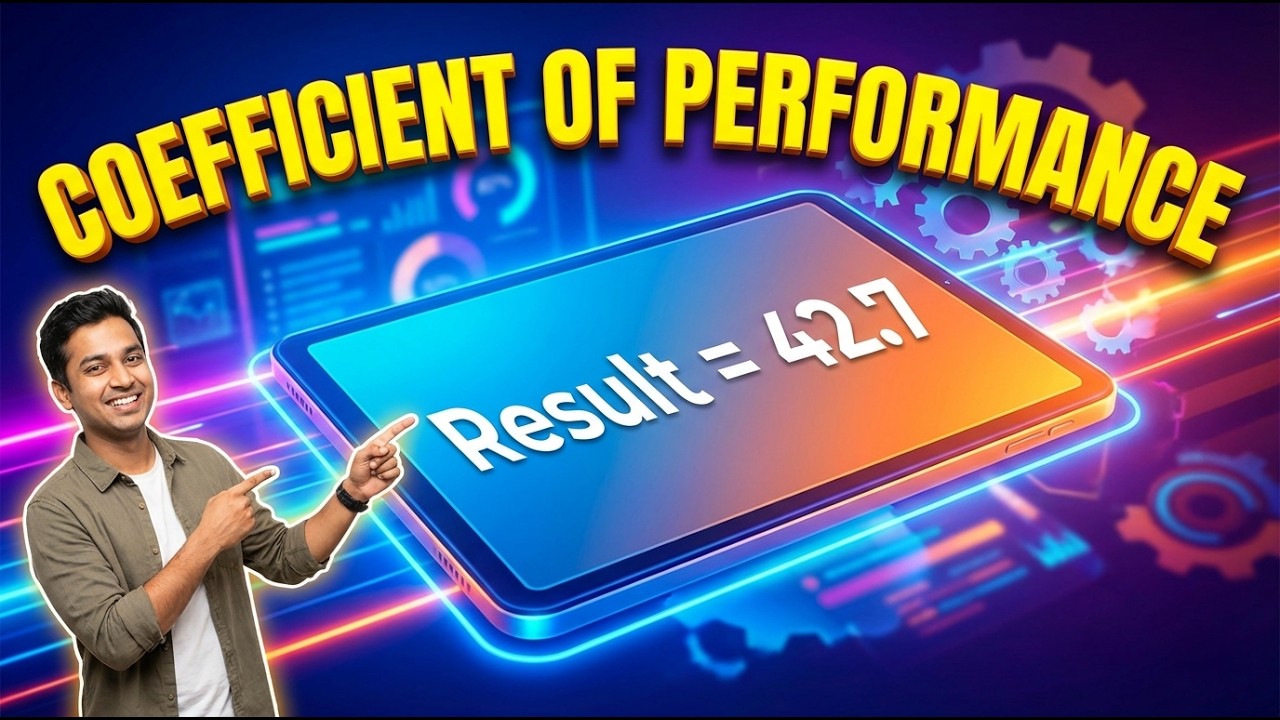 Coefficient Of Performance Interactive Calculator