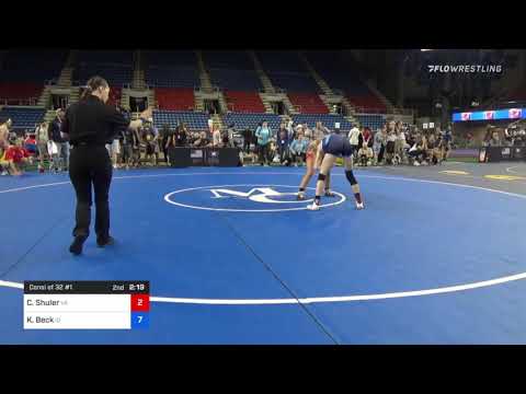 112 Lbs Consi Of 32 #1 - Charlize Shuler, Virginia Vs Kadence Beck, Idaho 85b3