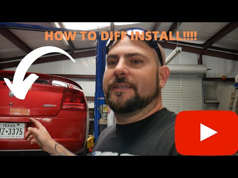 2009 srt8 differential upgrade install