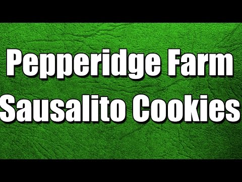Pepperidge Farm Sausalito Cookies - MY3 FOODS - EASY TO LEARN