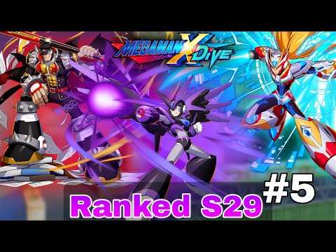 [Mega Man X DiVE] S29 Ranked Match #5 | Super Bass - Gangsta Sigma - DiVE Zero | Road To GA (Alt)