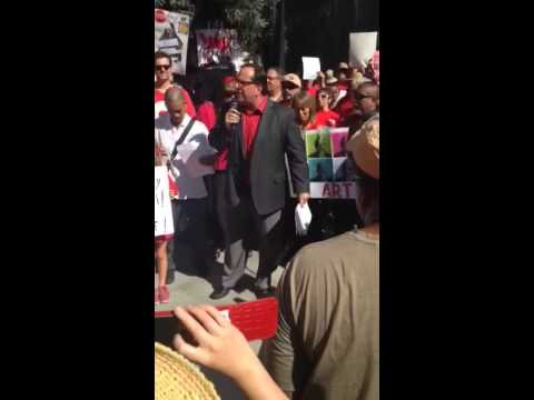 Alex Caputo-Pearl at The Broad