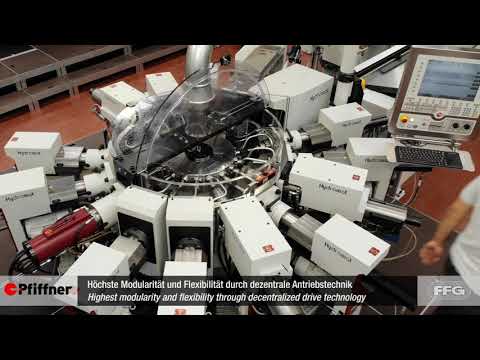 Pfiffner Rundtaktmaschine / Rotary Transfer Machine HC 32-16 EPICplus