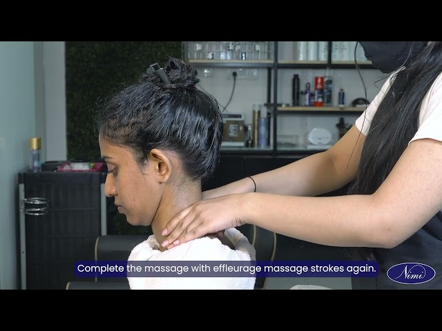 Procedure for head massage