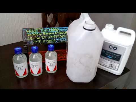 How to Make High Quality Smoke, Fog, Haze Fluid