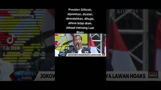 Download lagu Presiden Jokowi Tetap Diam dan Tenang Meskipun Dihina dan Direndahkan Oposisi #jokowidodo #shorts mp3