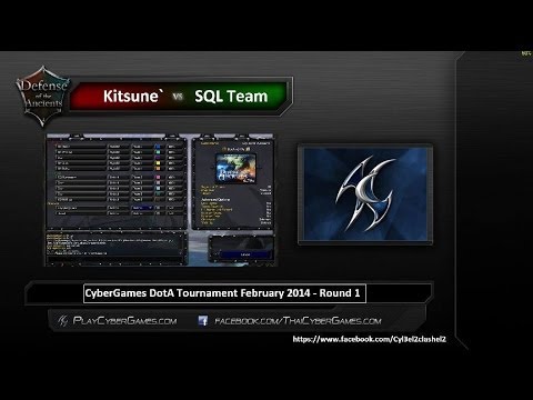 CyberGames DotA February 2014 - Round 1 - Kitsune vs SQL Team