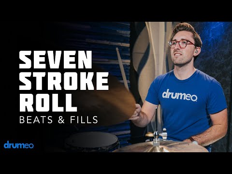 How To Play A Seven Stroke Roll On The Drums - Drum Rudiment Lesson