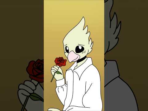 Nightmare Critters X DayDream Critters Rate My Fit Poe X Byron 🐦‍⬛🕊️ #animation #trend