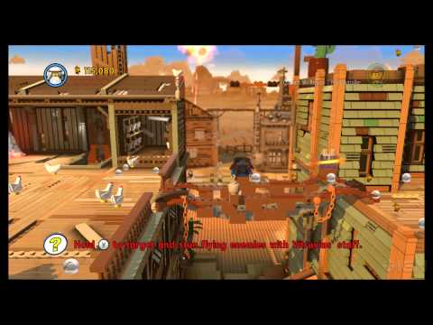 The Lego Movie 100% Walkthrough - Level 04: Flatbush Rooftops