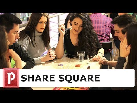 Društvene igre i vafli u Share Square
