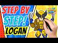 Wolverine Drawing Tutorial Step By Step