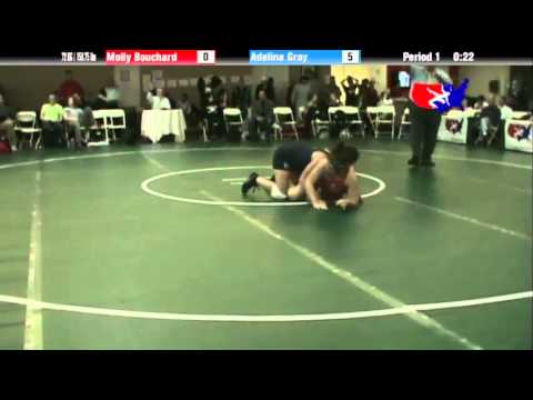 WM 72 KG - RR1 - Molly Bouchard (CAN) vs. Adeline Gray (NYAC)