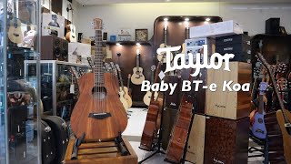 Video thumbnail for Taylor Baby BT-e Koa (Sound Demo) | Kitharra by Kitharra TV
