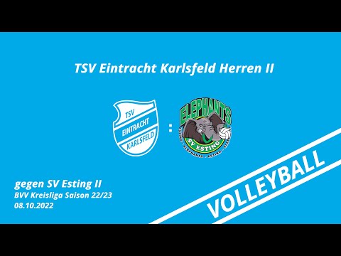 TSV Eintracht Karlsfeld II : SV Esting II - 08.10.2022