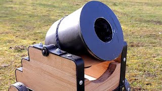 How To Make A Big Mortar Cannon At Home