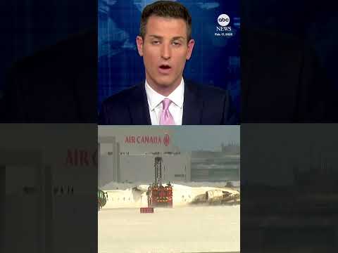 Delta flight crashes at Toronto airport