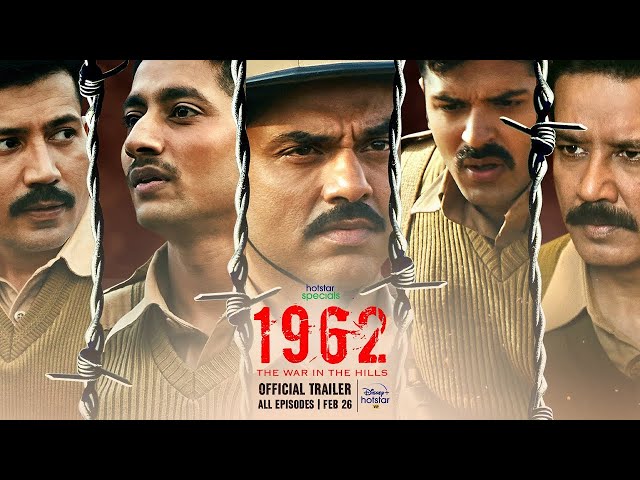 Hotstar Specials 1962 The War In The Hills | Official Trailer | Abhay Deol-Mahesh Manjrekar | Feb 26